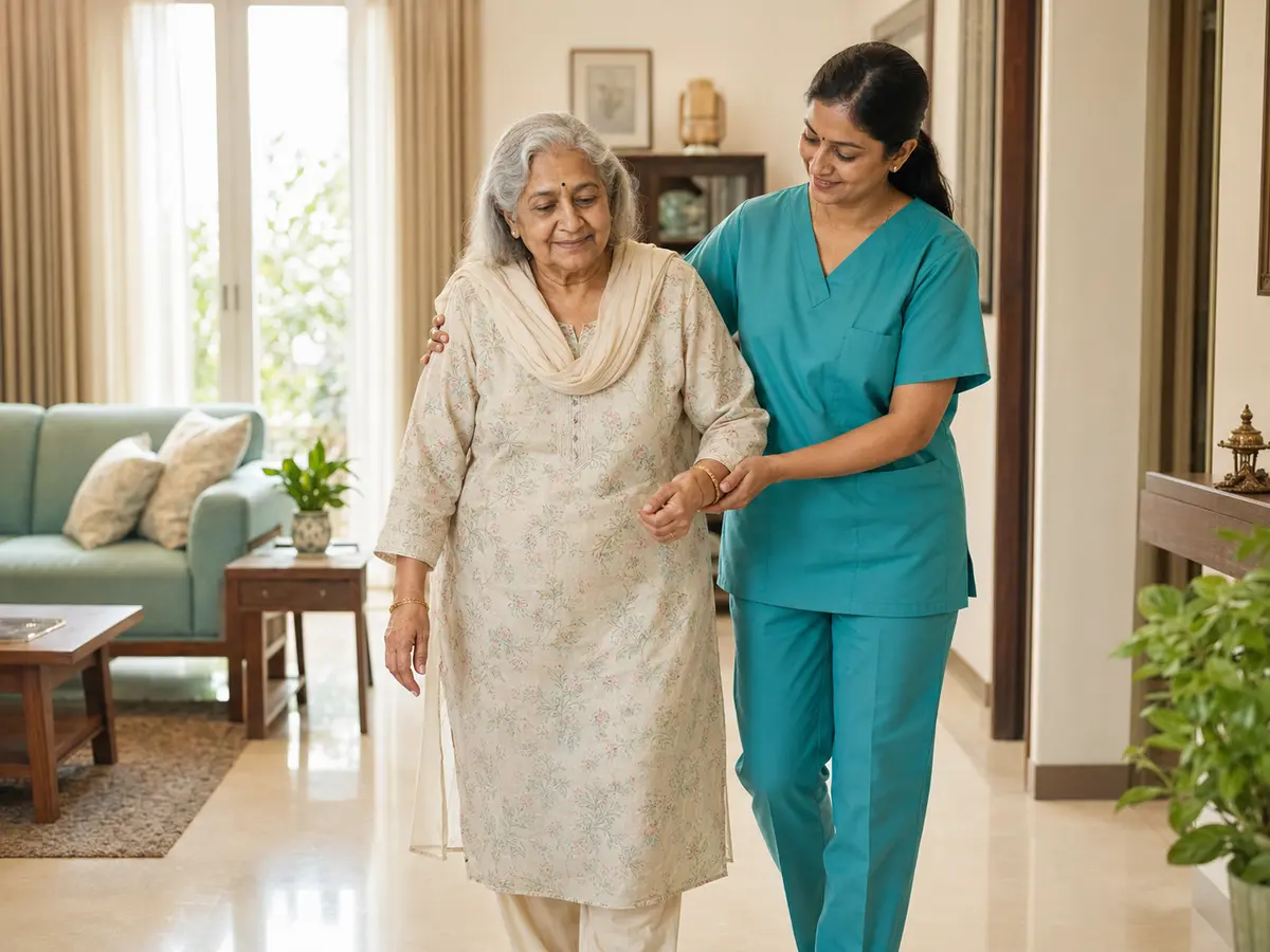 Compassionate home nursing support in Patna